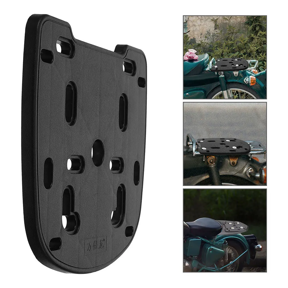 

Thickened Metal Base Plate For Electric Scooter Motorcycle Rear Luggage Rack Universal Mounting Bracket Anti Shake Strips Cargo