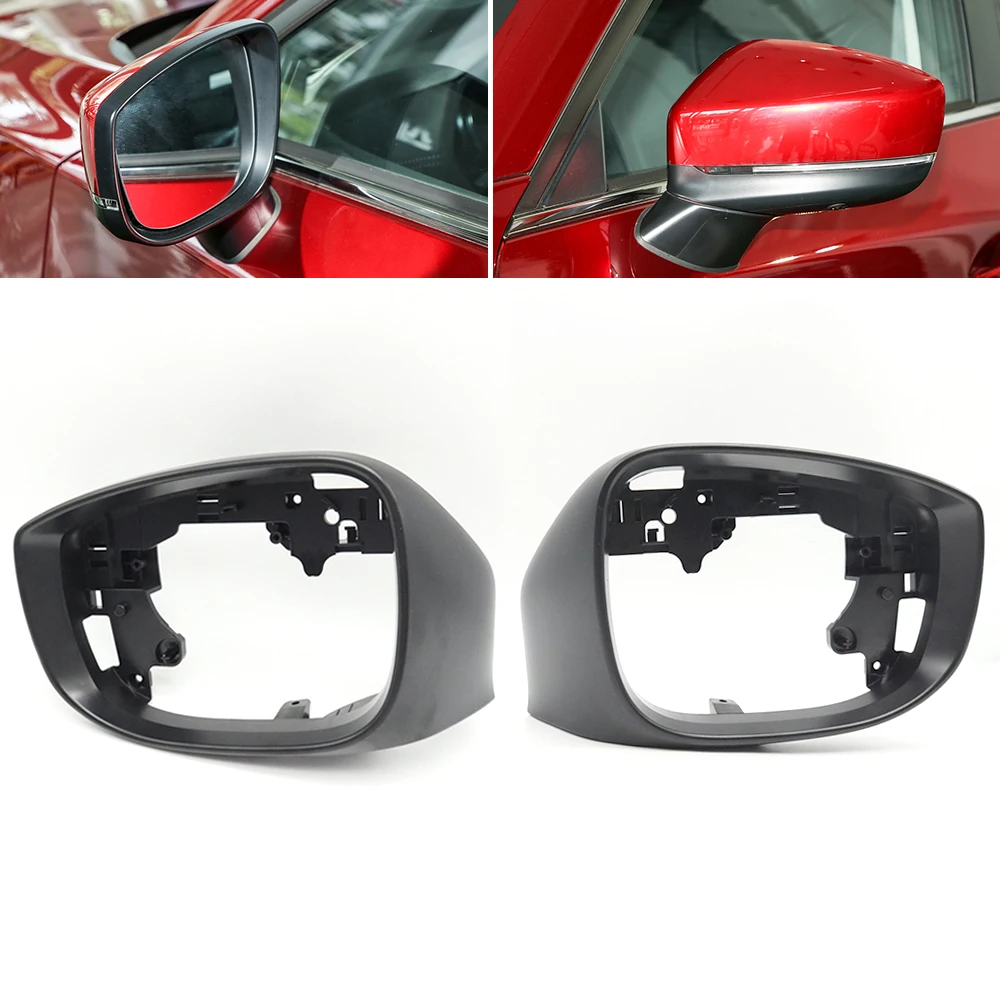 

Rearview Side Mirror Frame Holder Support Shell Housing Trim For Mazda CX-5 CX-8 CX-9 2017-2024