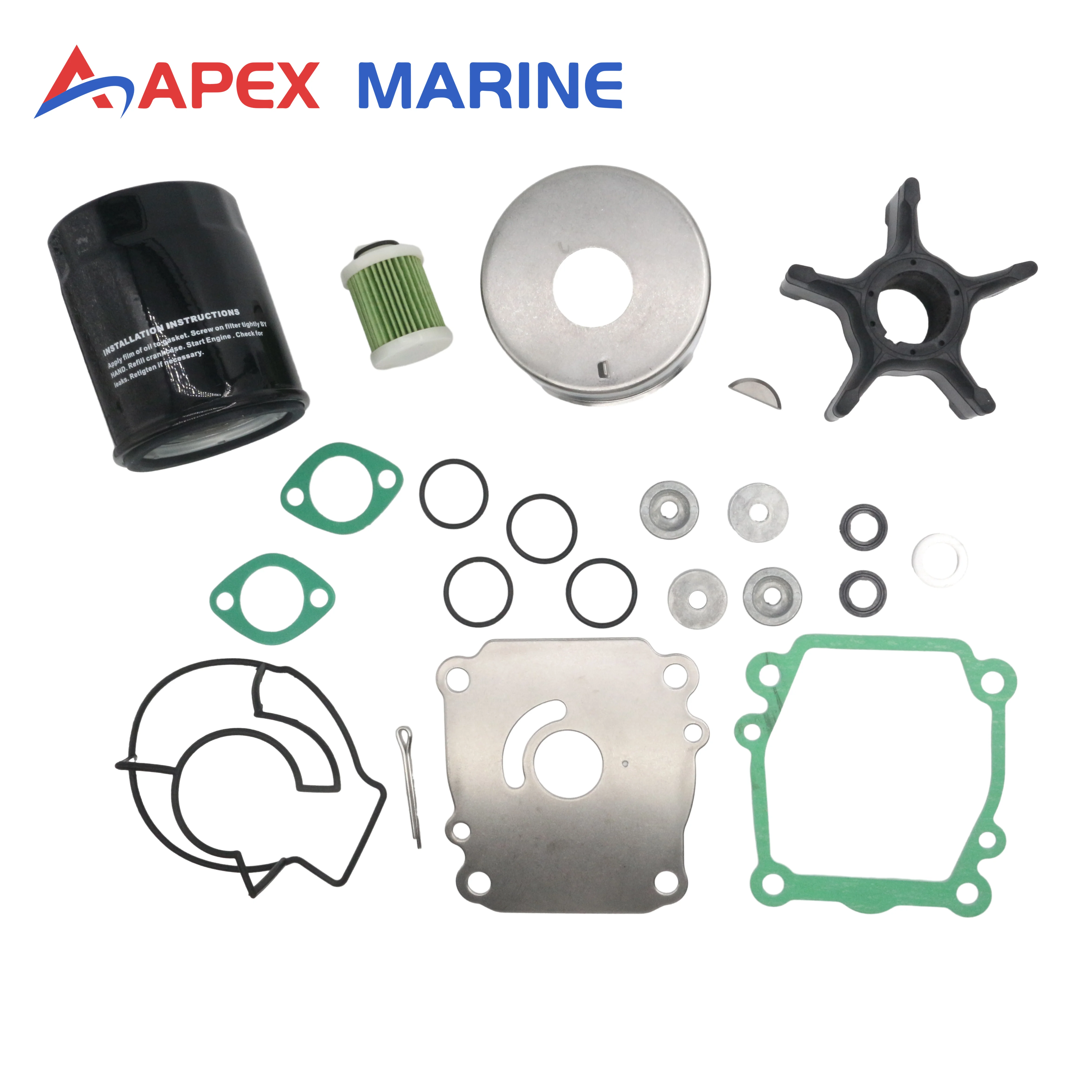 Compatible with Suzuki Outboard DF100A DF115A DF140A Engines Maintenance Rebuild Kit Replaces 17400-92823 17400-92J23