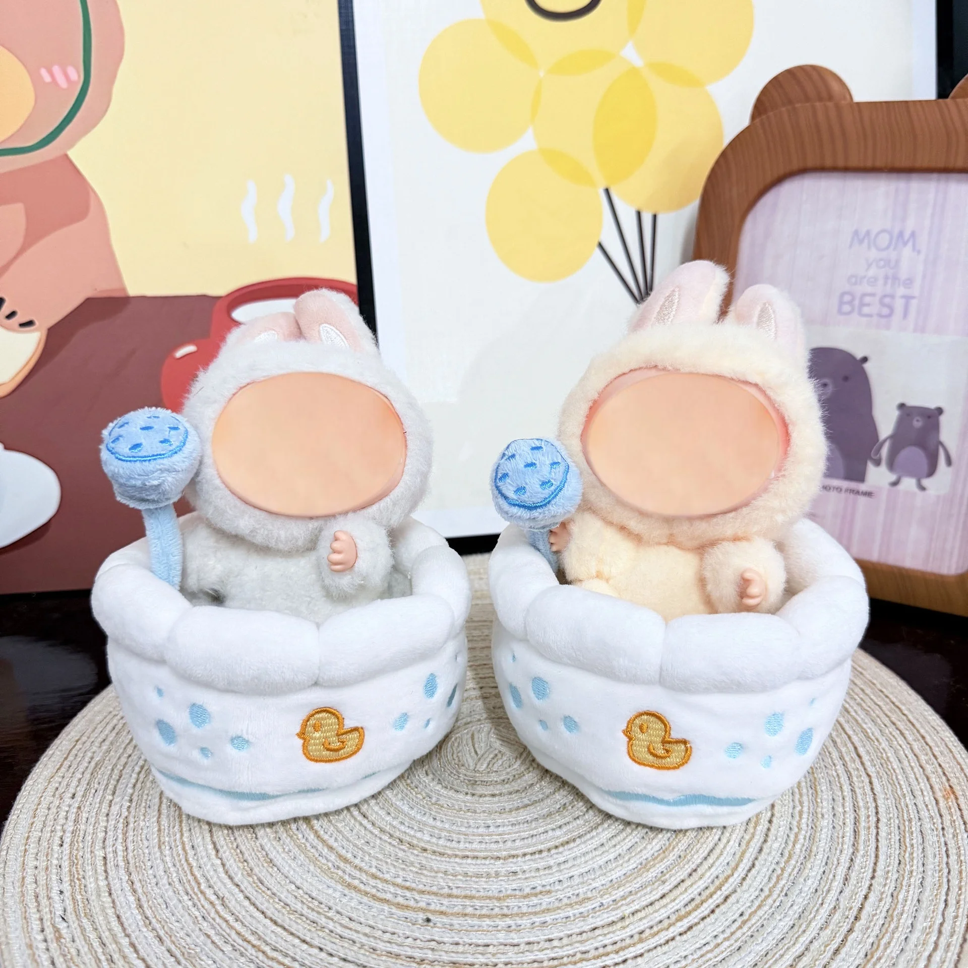

Doll bathtub, 17 cm, doll keychain, storage, shower, small bathtub display item