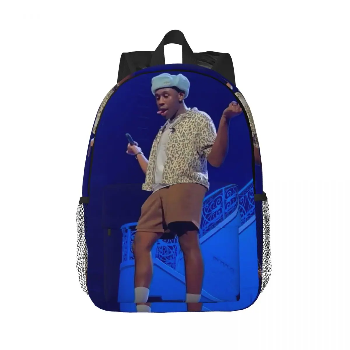

Рюкзак Tyler The Creator Rapper в стиле хип-хоп, рюкзак большой емкости для мальчиков и девочек, сумка для книг, сумки на плечо для мужчин, женщин, детей, школьная сумка