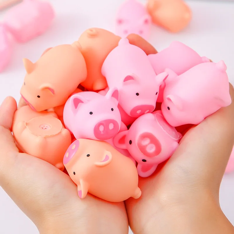 

Мультяшная игрушка-поросенок для снятия стресса, прыгающая игрушка-животное для снятия тревоги, забавный подарок для мальчиков, девочек, детей и взрослых