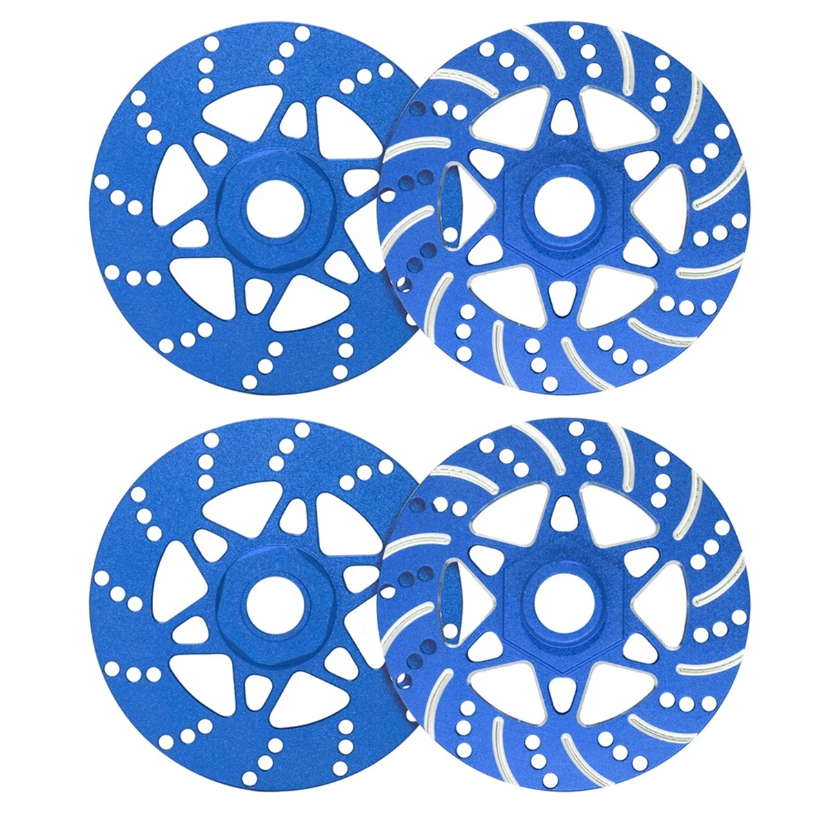 FBIL-4Pcs زوبعة قرص فرامل عجلة عرافة محور 17 مللي متر ل Arrma 1/7 مخالفة لا حدود لها جناية 1/8 Typhon RC ترقية أجزاء الأزرق