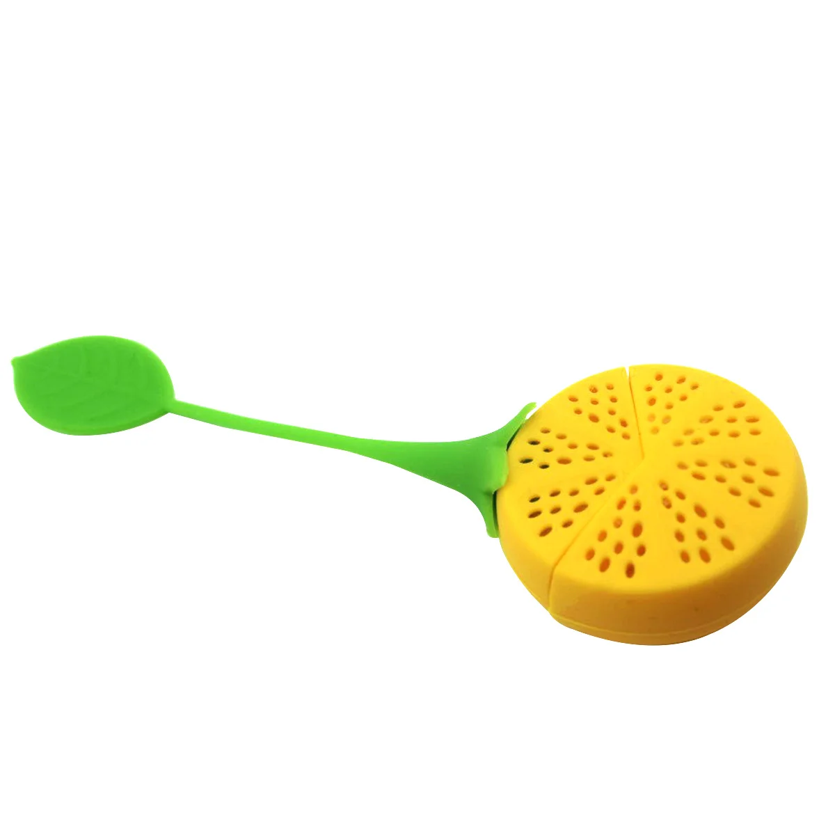 

Silicone Tea Infuser Lemon Design Food Grade For Hot Tea Coffee Filtering Yellow Strainer Kitchen Bar Tool