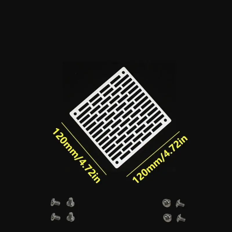 

652F Small Fan Protections Net 12/24/36cm Cooling Fan Protections Net Metal Iron Mesh