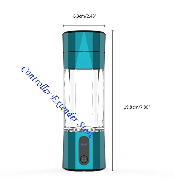 N84B Hydrogen Water Bottle Hydrogen Water Ionizer Machine Generator 10000PPB Rechargeable Hydrogen Rich Water Glass Health Cup