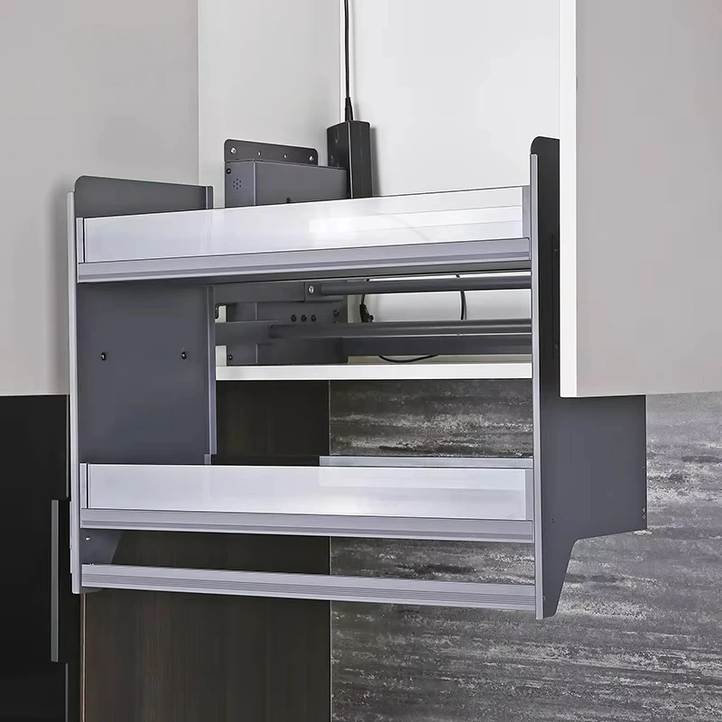Kitchen Elevator System Tall Cabinet Lift up and Down Pull Basket Electric Kitchen Lifting Basket