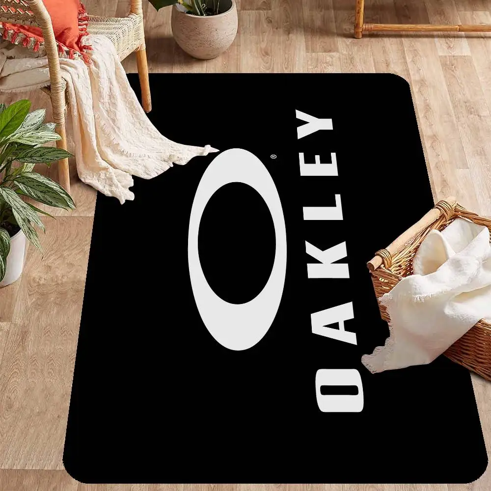 O-Oakleys Logo Floor Mat Rectangle Anti-slip Home Soft Badmat Front Door Indoor Outdoor Mat Hotel Decor Mat