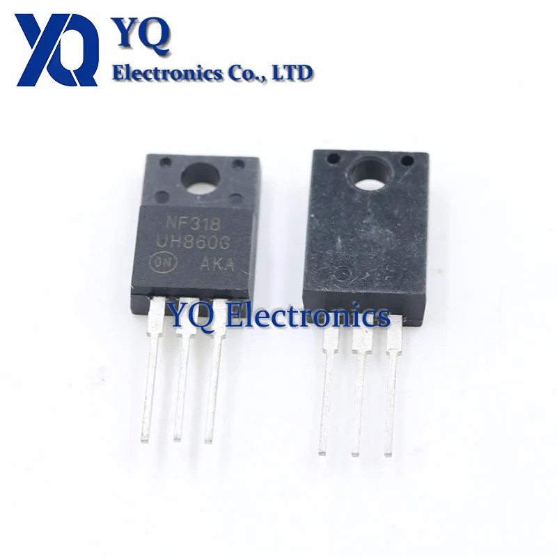 

10PCS/lot MURH860CTG UH860G UH860 TO-220 8A 600V FAST RECOVERY DIODE