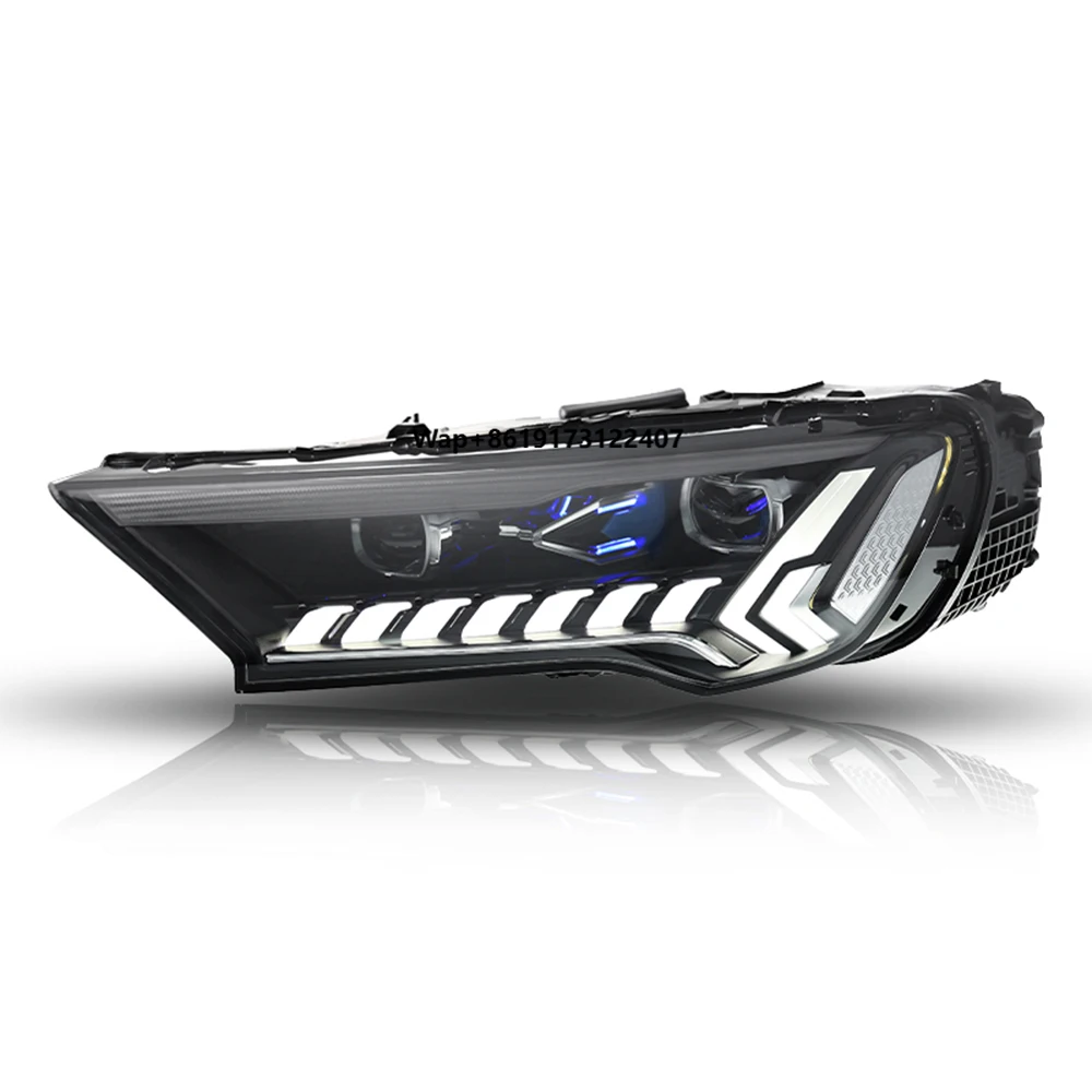 

For Q7 2016-2022 Auto Headlights Assembly Upgrade Startup Effect Styles LED Projector Lens Car Tools Accessories