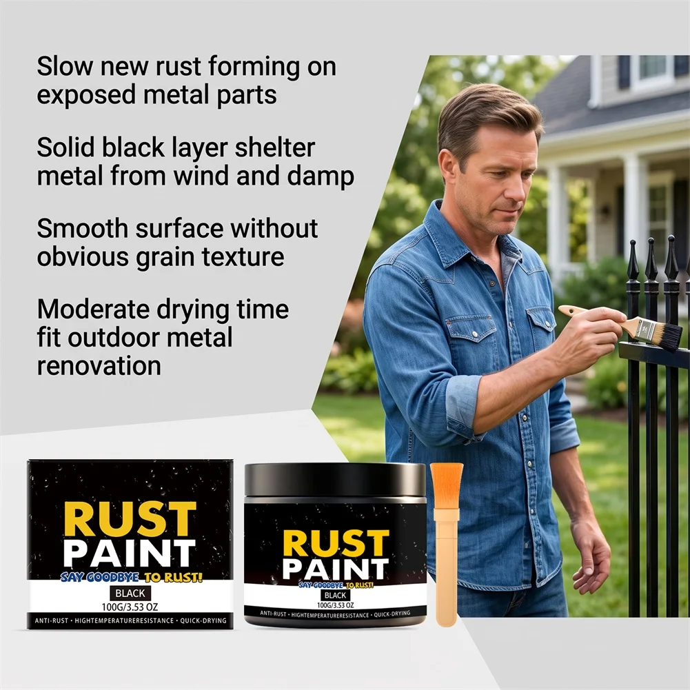Black Metal Rust Proof Coating Superior Corrosion Resistance Finish. Residential Metal Roofs Touch-ups