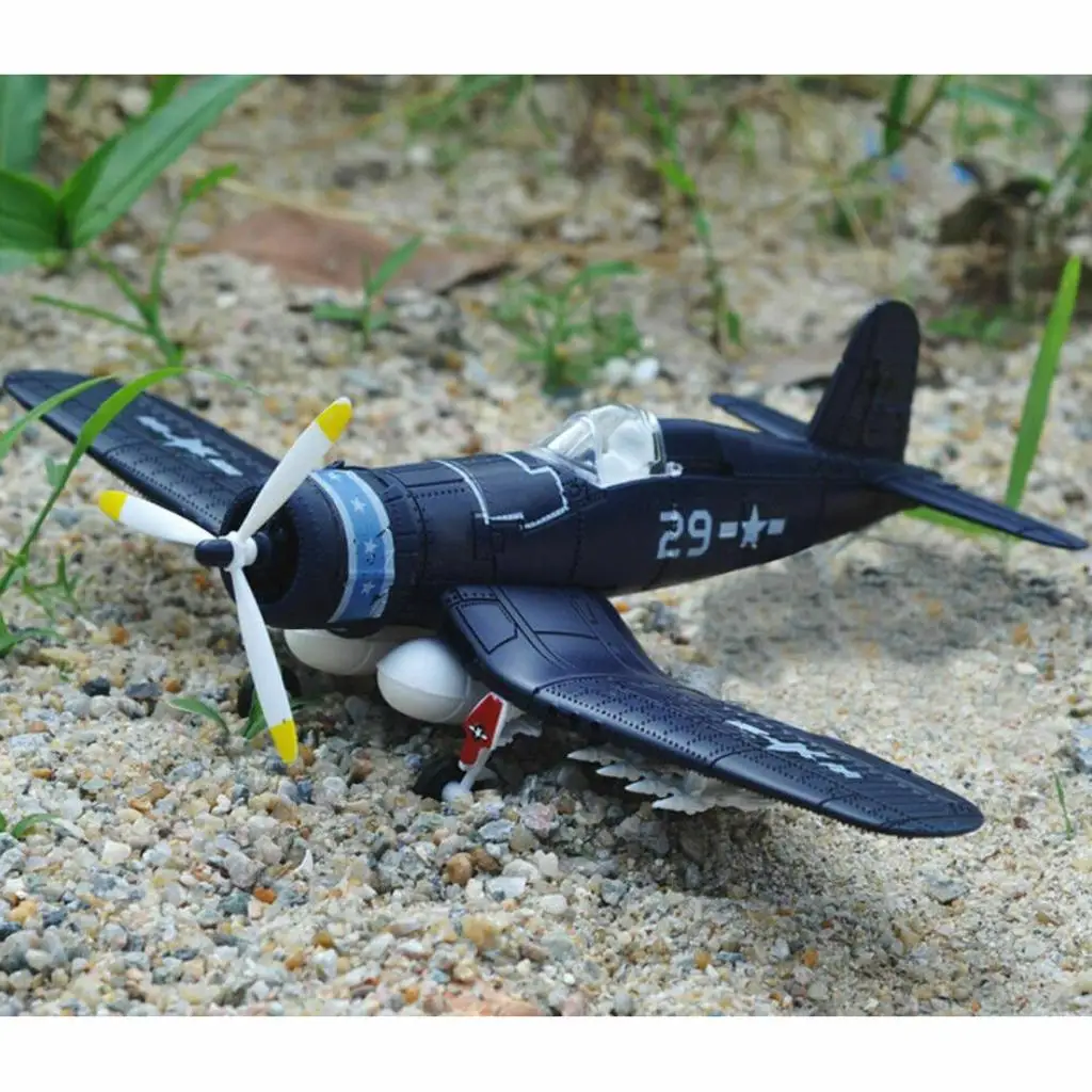 

1:48 Scale F4U Fighter Model Plastic Assembly Model Office Bar Decoration