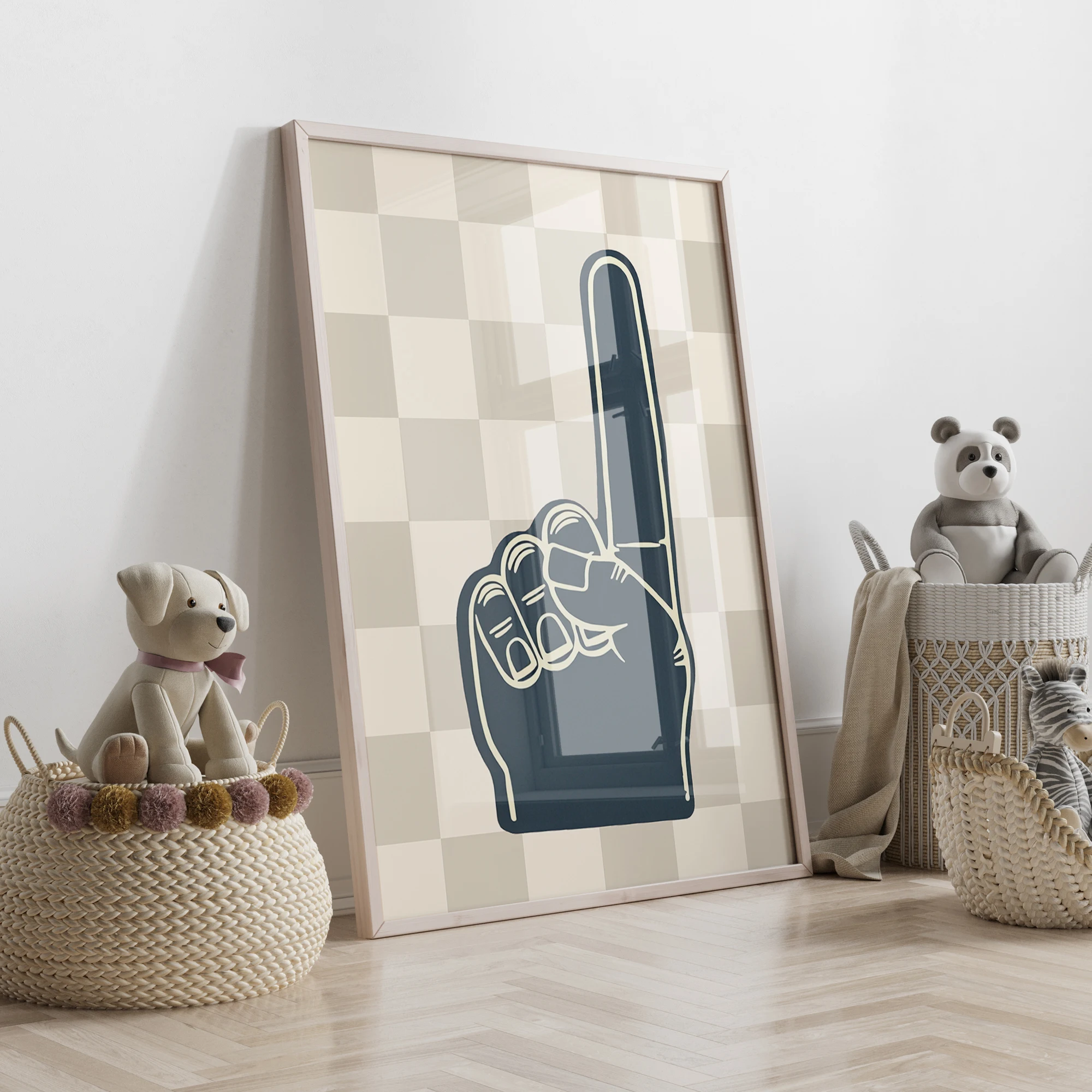 3 قطعة اسم مخصص شخصية لطيف الكرتون مضرب بيسبول جدار الفن طباعة صورة لغرفة المعيشة الاطفال الصبي غرفة ديكور المنزل هدية #4