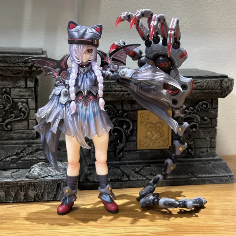 

Dimension Concrete Machine Girl Witch Lin Ya 1/12 Scale 6-Inch Full Set Action Figure Model Toy for Girls