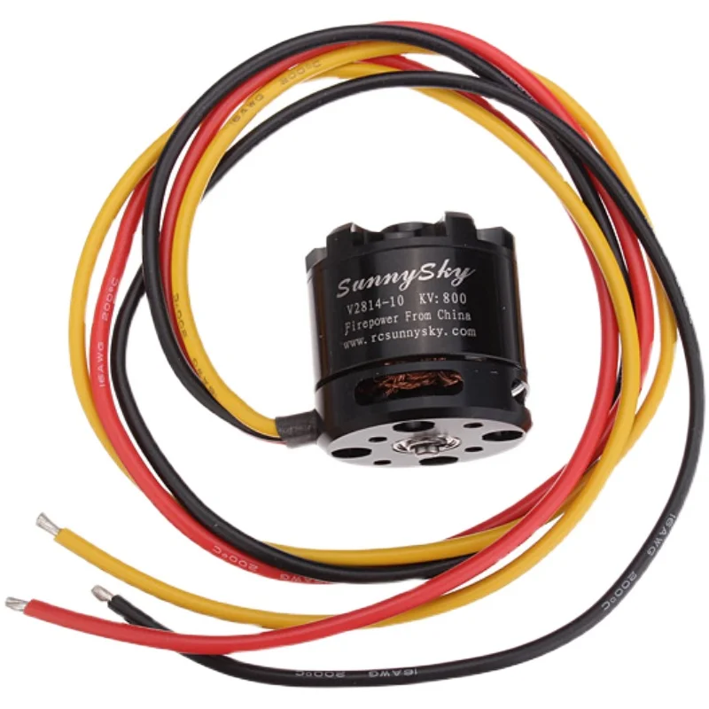 

Бесщеточный двигатель SunnySky V2814, 700 кВ, 1,8 кг, 350 Вт, тяга 2814 KV700, длинный провод для радиоуправляемых самолетов, квадрокоптеров, мультикоптеров