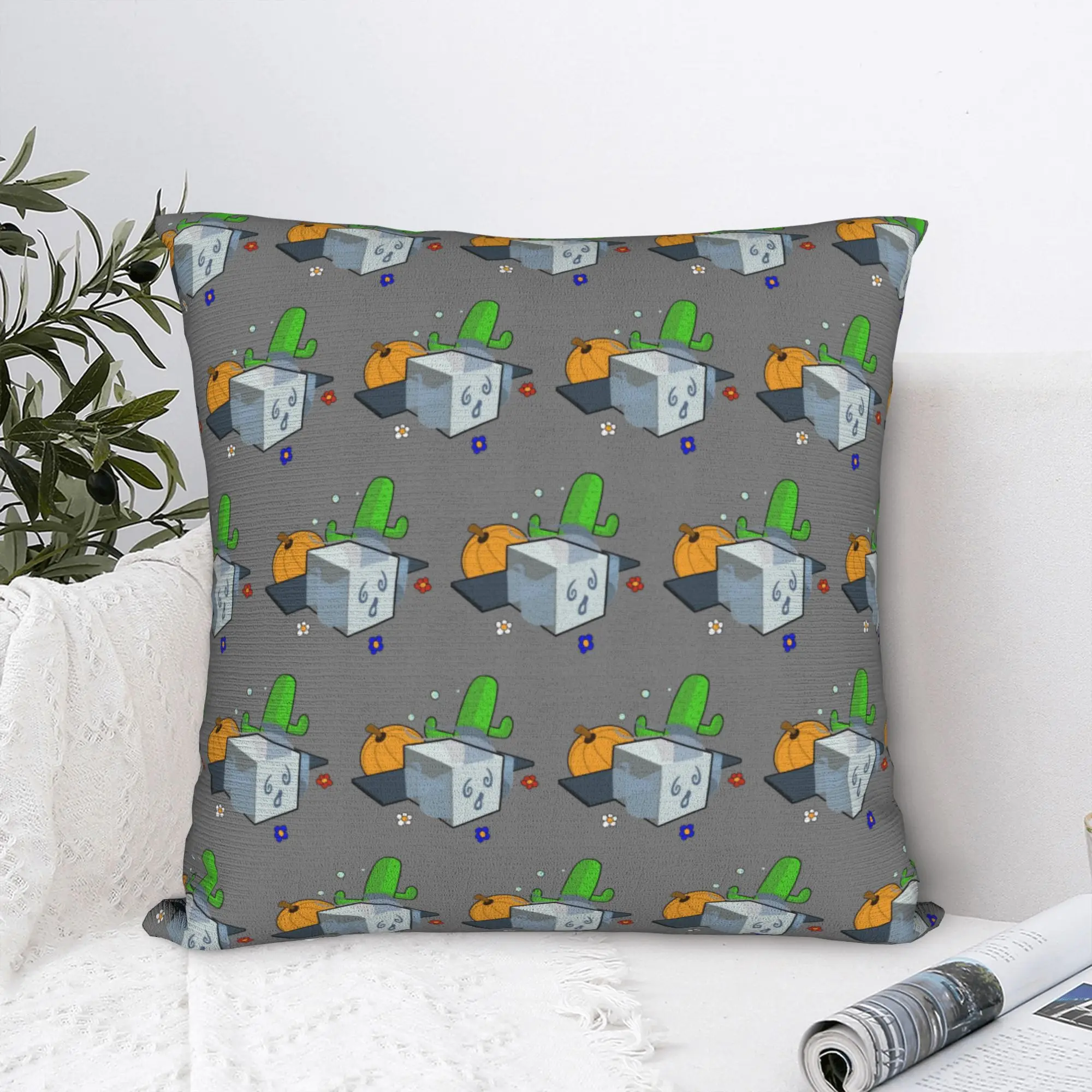 Printed Bee Swarm Simulator Collection BSS Pillowcase Polyester Cushion Cover Decor Game Pillow Case Cover Home Square