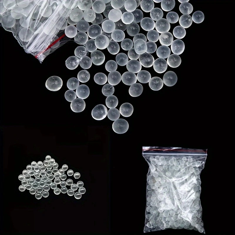 1000pcs/bag Glass Hoodle High Precision Laboratory Glass Beads Decorative Ball 1/2/3/4/5/6/7/8mm For Mechanical Bearing Slide