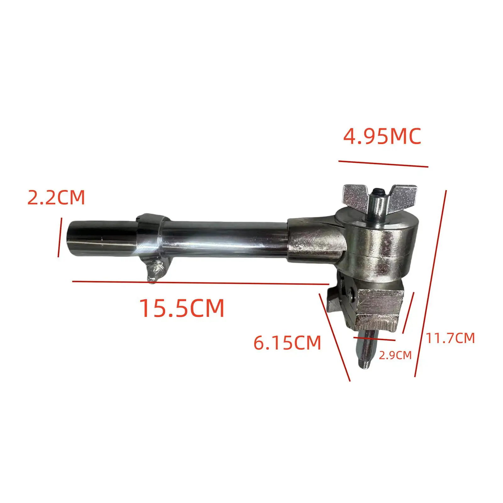 심벌 암 클램프 고정장치 금속 전문 타악기, 심벌 스탠드 거치대 지지대 드럼 익스텐션 클램프 거치대