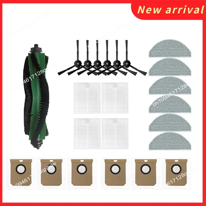 N89R الأسطوانة الجانب فرشاة ممسحة كيس لجميع الغبار فلتر HEPA ل Cecotec Conga 8490 في نهاية المطاف الترا قوة إكسسوارات قطع غيار المنزل