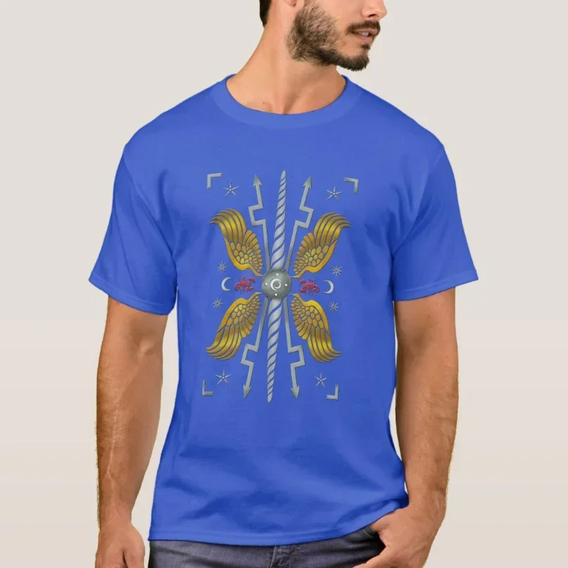 Roman Scutum Shield Motif Pretorian Guard T-Shirt 100% Cotton O-Neck Summer Short Sleeve Casual Mens T-shirt Size S-3XL