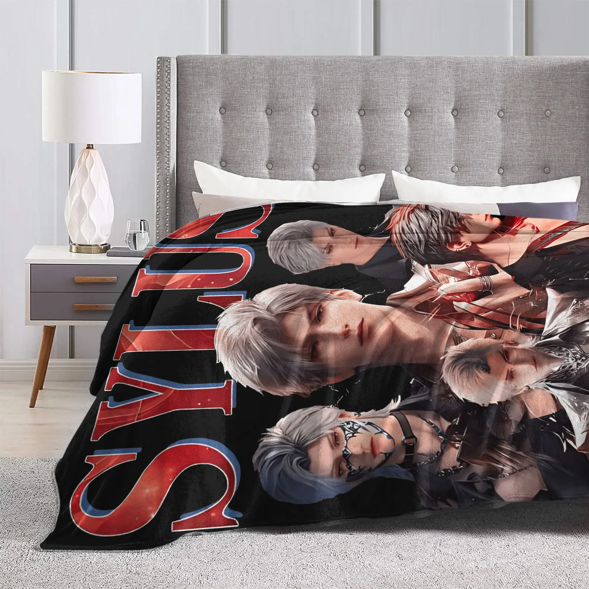 Одеяла Sylus Love And Deepspace, мягкое плюшевое одеяло для девочек и мальчиков, диван, кресло, диван-кровать, фланелевое покрывало, покрывало