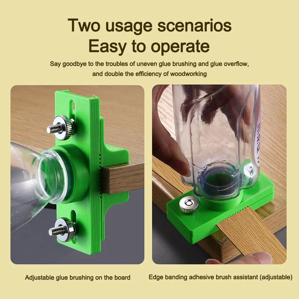 Woodworking Edge Banding Glue Applicator Multifunctional Adjustable Installation Fixture Edge Sealing Tool