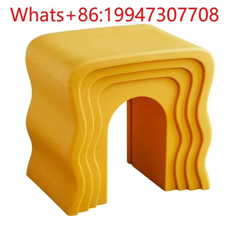 

Creative design living room decorations sofa edge bedroom cream wind bedside table coffee table small floor ornament