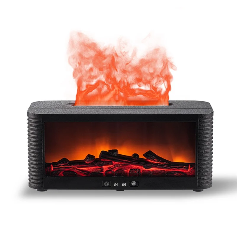 Mini difusor de chimenea para el hogar y el dormitorio A39M para aceites esenciales, humidificador de aire de aromaterapia