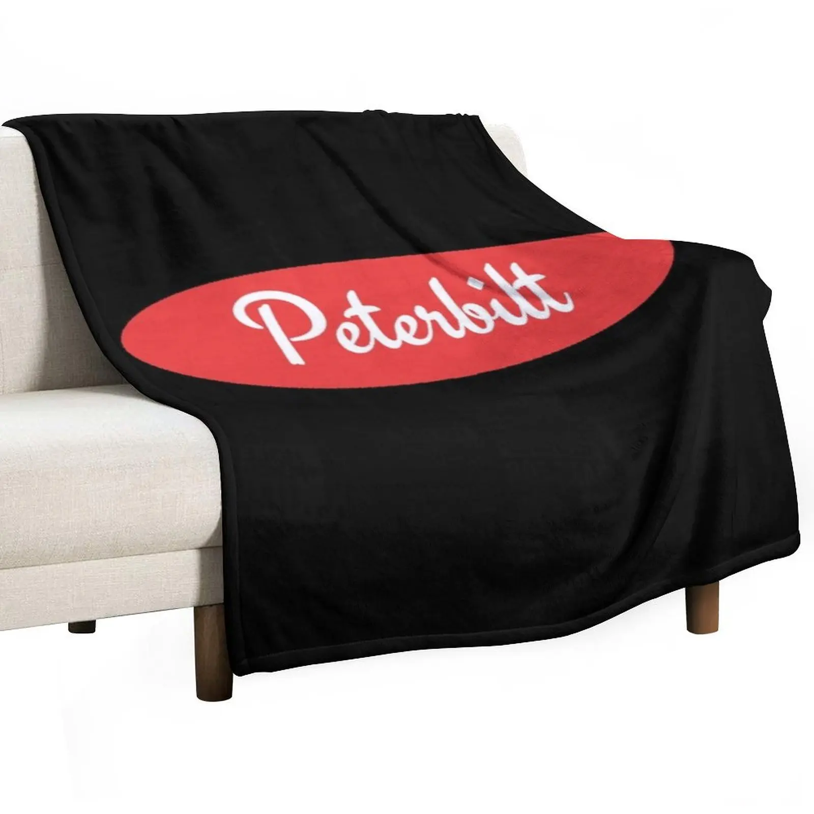 

Peterbilt Throw Blanket Flannel Fleece Soft Warm Throw Blanket