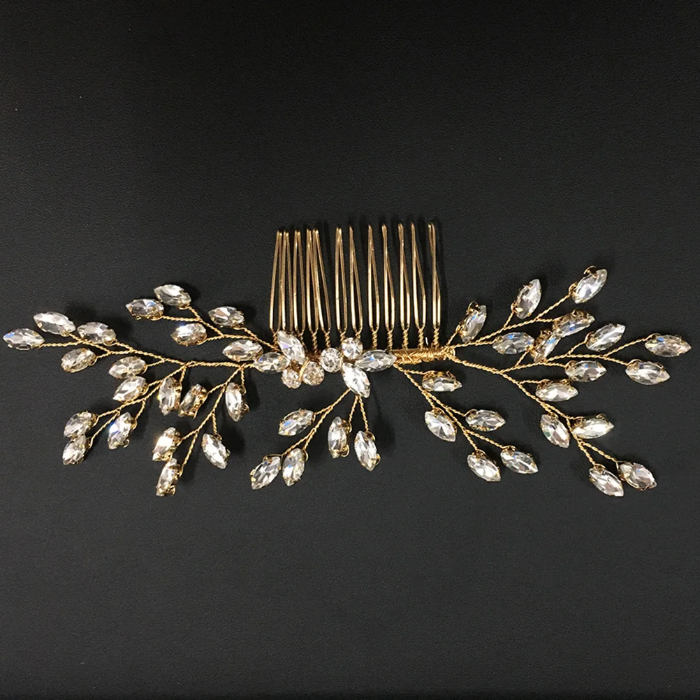 

Elegant Claw Hair Combs Wedding Hair Combs For Brides Bridal Clips Prom Accessories Flower Girls Hairstyling Tools
