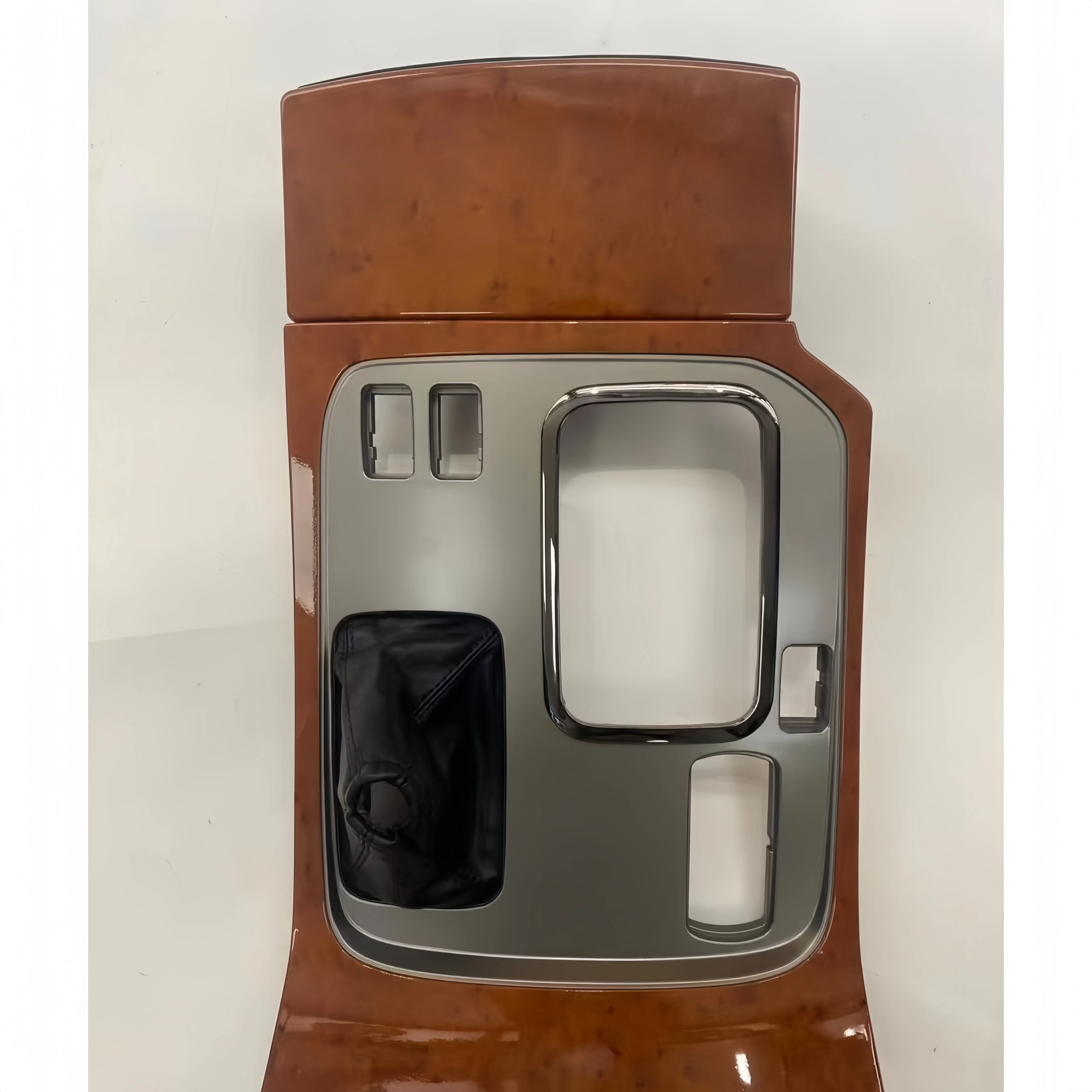 AT Center Console Wooden Gear Shifter Penal Replacement For Toyota  Land Cruiser 100 FJ100 LC100  For Lexus LX470 Accessories