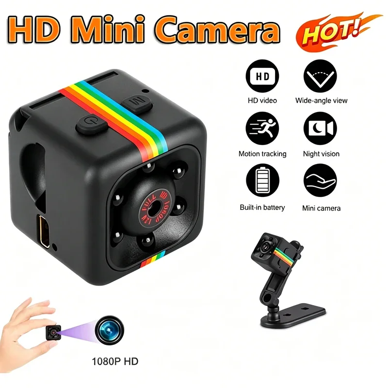 NEW 1080p Mini Camera HD Micro Camera Security Monitoring Wireless Remote Night Vision Video Surveillance Smart Home Mini DV Cam