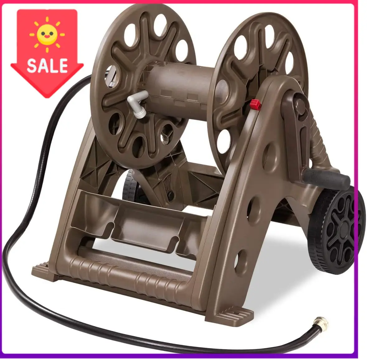 

Sale price Products 514 Two Wheel, Hose Cart, Plastic,bronze (Assembly required)