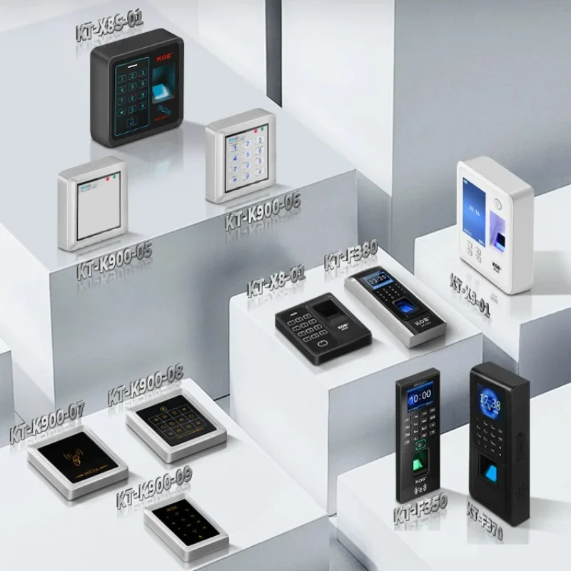 KOB access control all-in-one machine fingerprint password card swiping access control machine access control attendance