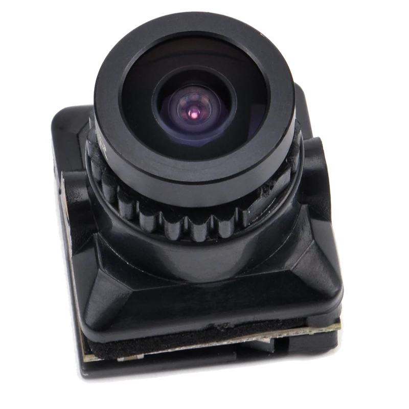 FPV Camera HD 1500TVL 2.1MM Wide Angle With OSD Adjustment Board For FPV RC Racing Drone Replacement ,Black