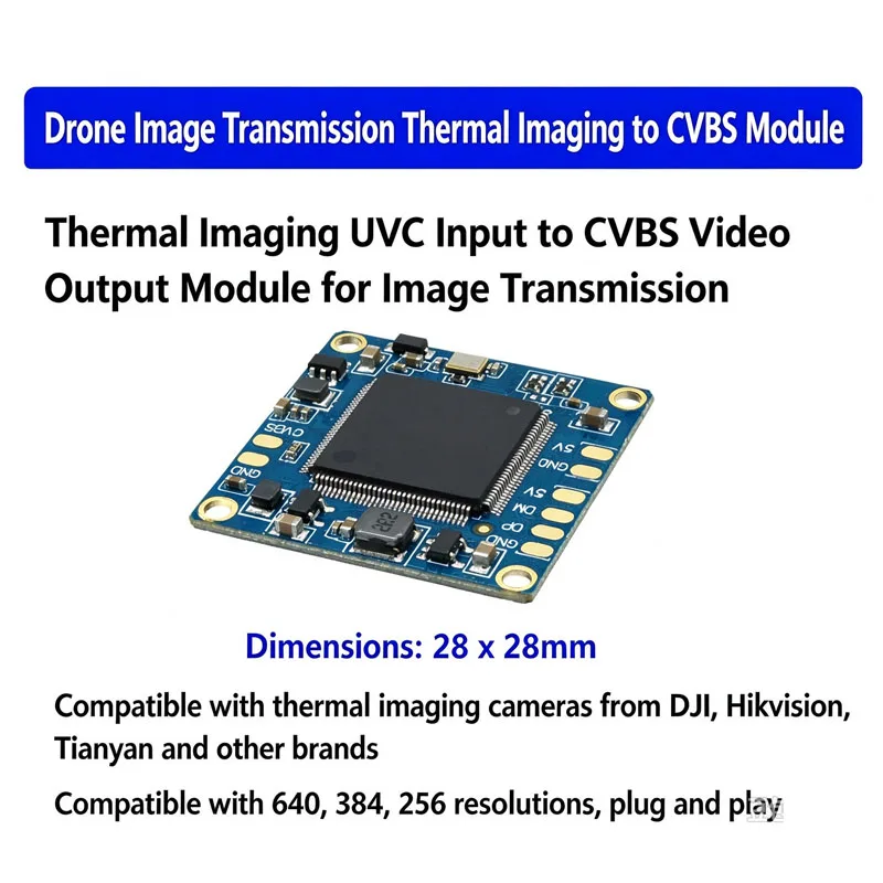 special-uvc-to-cvbs-module-for-thermal-imaging-image-transmission-usb-camera-to-analog-video-output