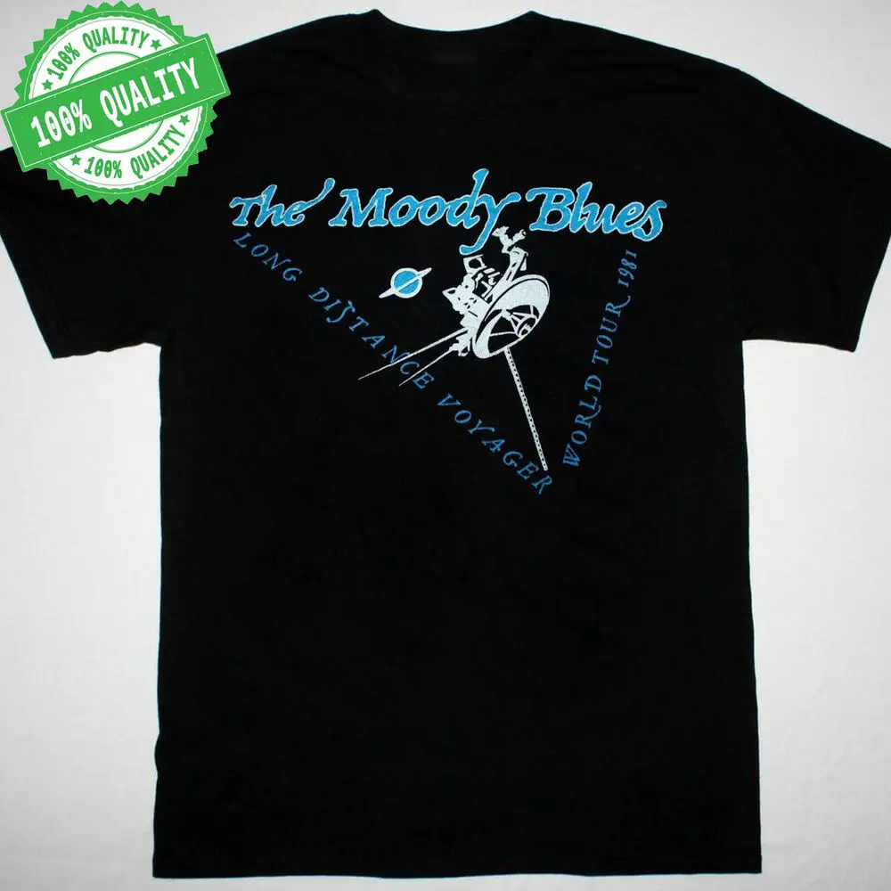 The Moody Blues band Black all size T-shirt QW2863