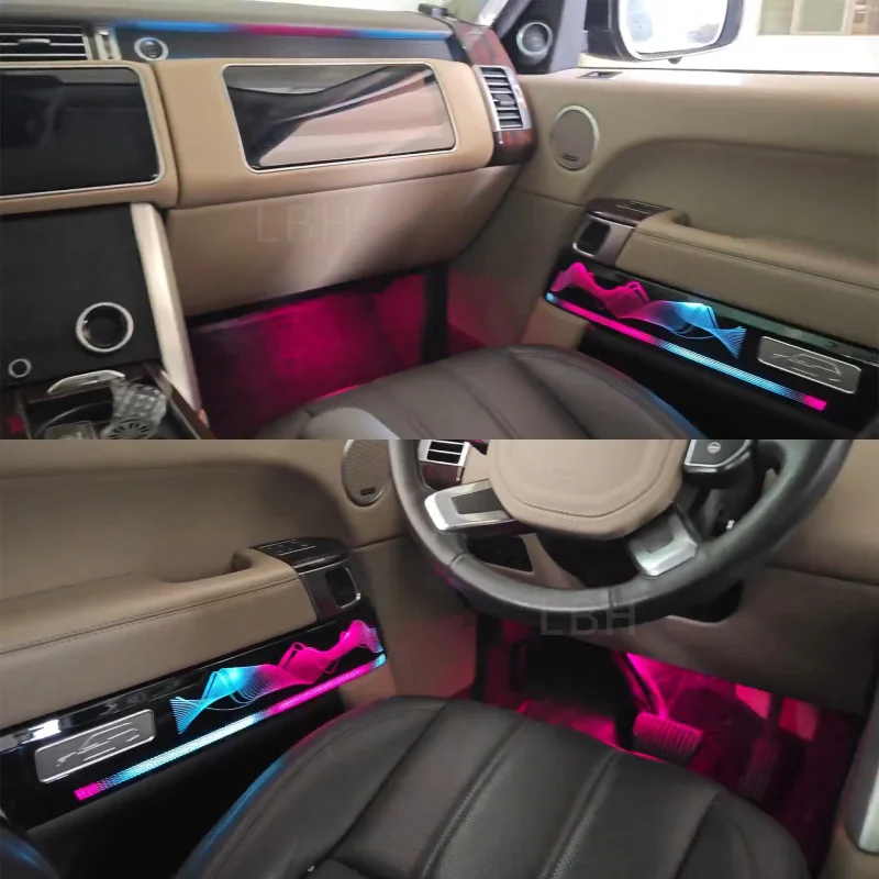 SAAR Compatible with 2013-2017 Range Rover Executive L405 Full Car Interior Starry Sky Colorful Ambient Light Ribbon Atmosph