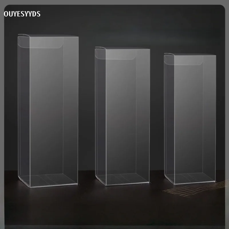 20pcs Transparent PVC Box Plastic Packaging Boxes For Toys,Jewelry,Ornaments,Display Storage Box