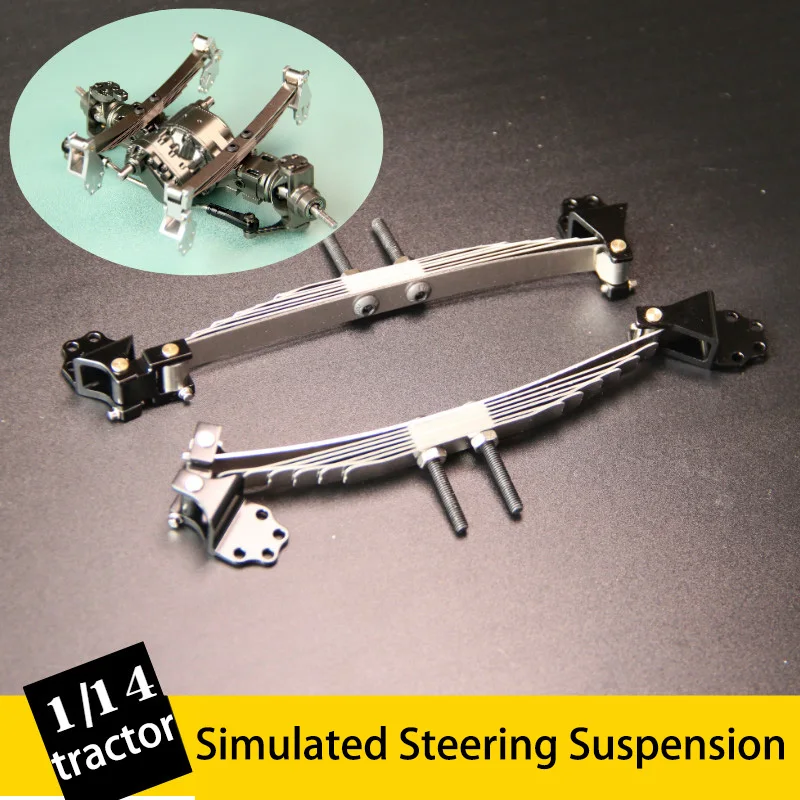 

Steering Axle Front Suspension Lug Shock Plate for 1/14 Tamiya RC Truck Trailer Tipper Scania 770S R470 R620 Benz Actros Volvo