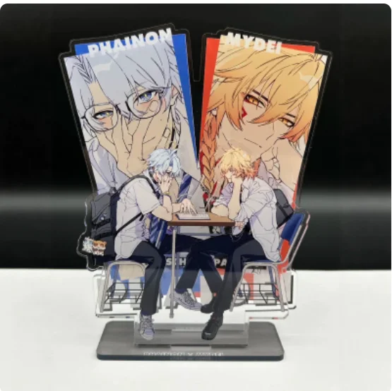 Japanese Anime Honkai：Star Rail Khaslana Acrylic Stand Figure Model Plate Cosplay Collection Desktop Decor Gifts QMYP