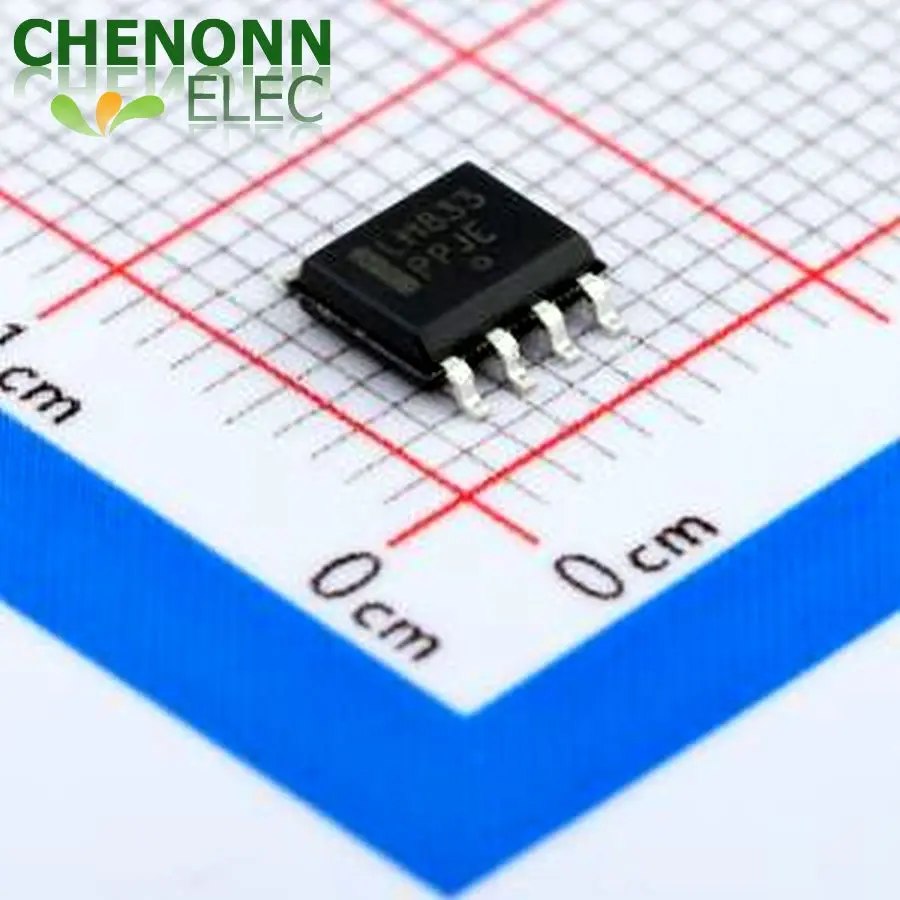 50PCS/LOT LM833DR2G (Audio Amplifiers)