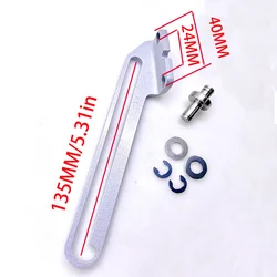 Scooter Seat Stopper Tracks Parts Motorcycle Open Angle Increases Bracket For KYMCO Xciting R250Fi 300 Downtown 300i 350i