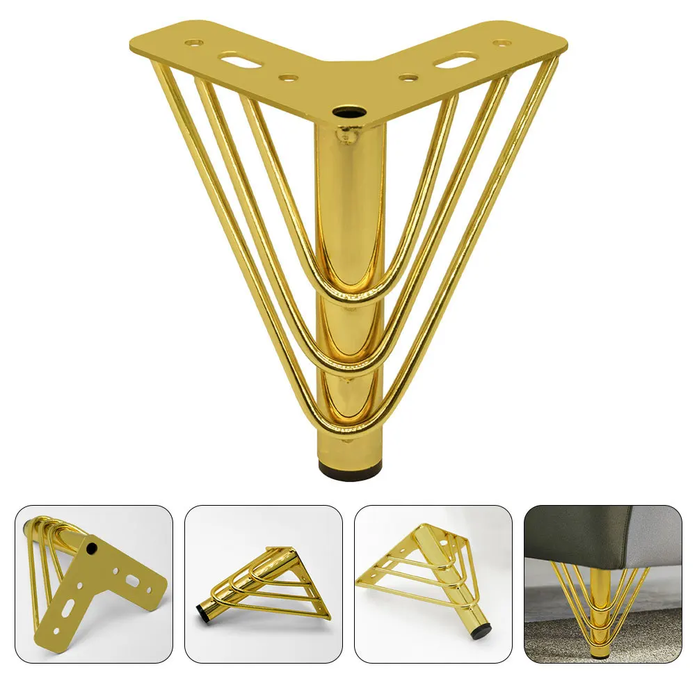 

Furniture Leg Metal Cabinet Replacement Sofa Support Durable Home Furniture Feet Metal Table Legs Dresser Feet