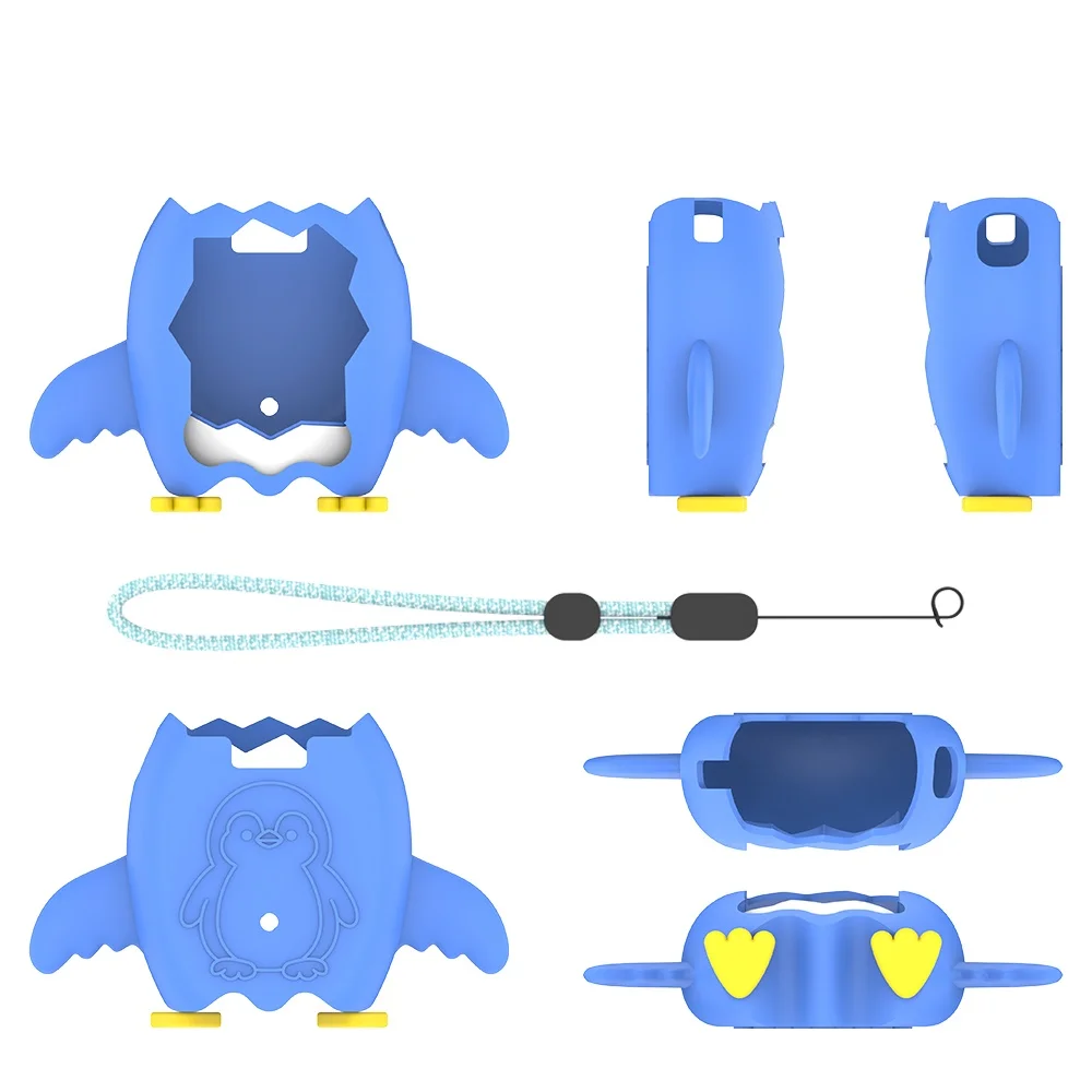 Cute-shaped protective Cover Case for Tamagotchi Paradise Game Console,Anti-Scratch Cover with Lanyard Accessory Multiple Colour