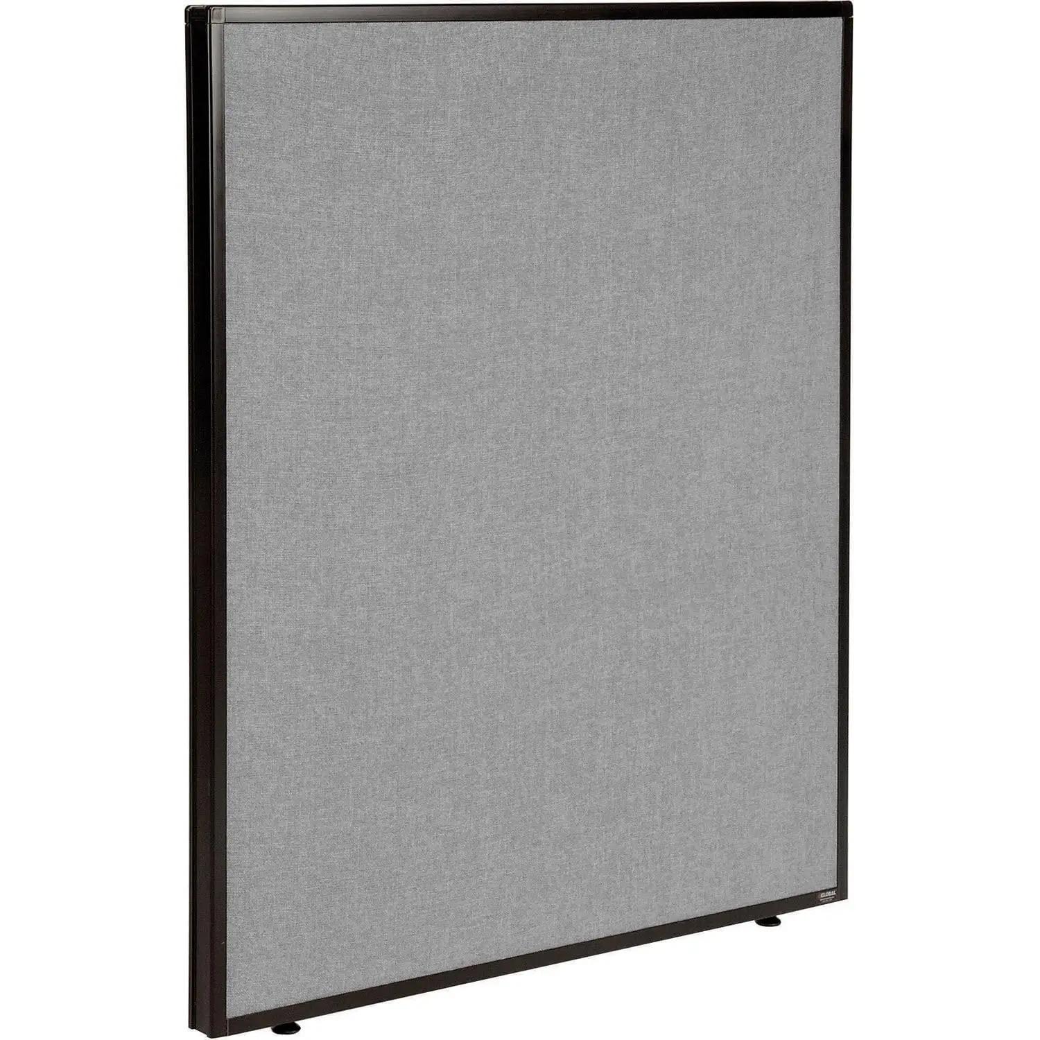 Global Industrial Office Partition Panel, 36.25 Inch Width x 42 Inch Height, Gray Color, 1 Piece, Build Your Own Office