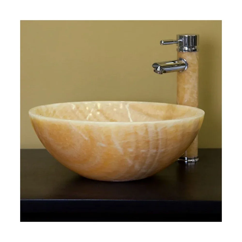 China  honey onyx sink for bathroom  China  honey onyx sink for bathroom