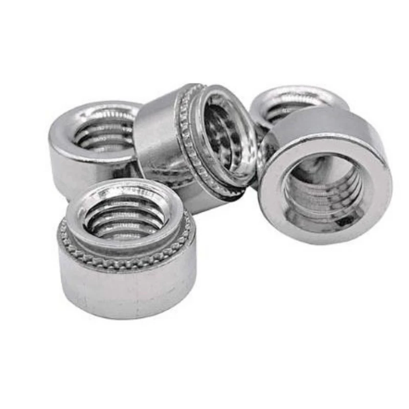 10-100pcs Self Clinching Nuts CLS-M2 M2.5 M3 M4 M5 M6 M8 M10 410 Stainless Steel Press Rivet Nut Insert Nutsert Slab 0.8-4mm