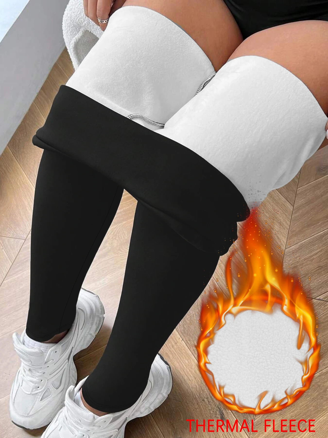 

Женские леггинсы на флисовой подкладке с высокой талией, толстые мягкие теплые брюки для тренировок, бега, йоги, холодной зимы