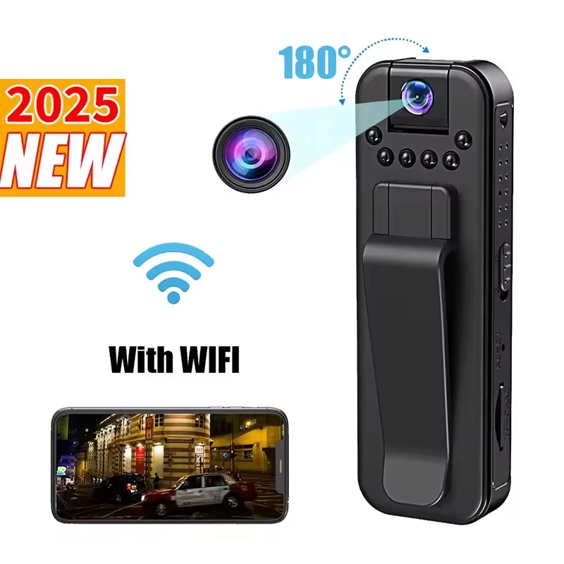 

1080P Body Mini Camera Portable Small Digital Video Recorder Police BodyCam Infrared Night Vision Miniature Camcorder Wifi/NO Wi